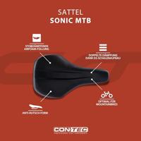 CONTEC zadel "sonic" ct saddle sonic 254 x 149mm - thumbnail