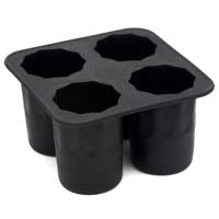 Shotglaasjes Van Ijs - Zwart - thumbnail