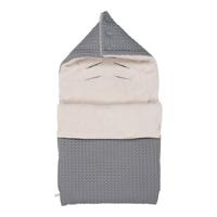 Koeka Oslo buggy voetenzak Steel Grey/Pebble - thumbnail