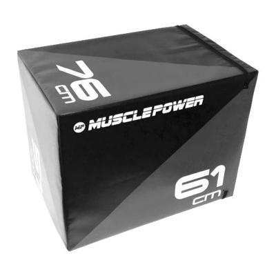 Muscle Power Soft Plyo Box Black Muscle Power Soft Plyo Box Black