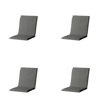 Stapelstoel kussen outdoor Manchester grijs (4 stuks) Madison - Madison