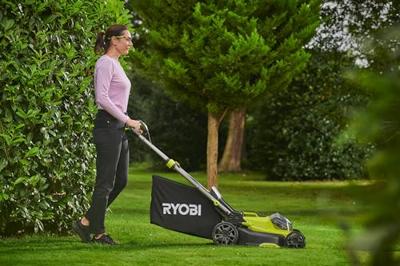 18V duwmaaier - RYOBI - Maaien Ø 40 cm - Opvangen en mulchen