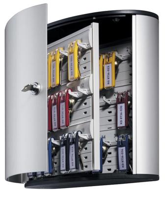 Durable Sleutelkast KEY BOX 36 - 1952 1952-23 Aantal haken 36 Zilver (metallic)