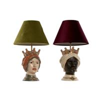 Bureaulamp Home ESPRIT Multicolour Hars 26 x 26 x 43 cm (2 Stuks) - thumbnail