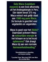 Lucovitaal Super Maca 1500mg 60Capsules - thumbnail