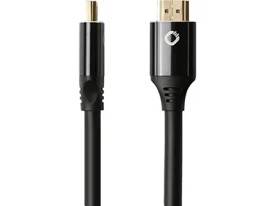Oehlbach: Black Magic MKII Ultra-High-Speed HDMI-kabel 0,75 meter - Zwart