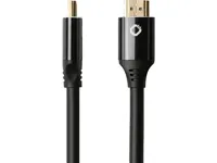 Oehlbach: Black Magic MKII Ultra-High-Speed HDMI-kabel 0,75 meter - Zwart - thumbnail