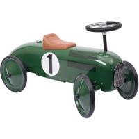 Goki retro loopauto groen - thumbnail