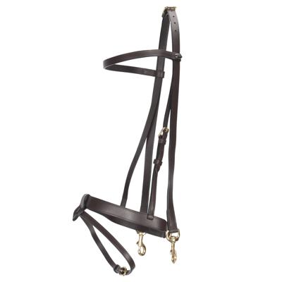 Pagony Trainings hoofdstel bruin maat:full