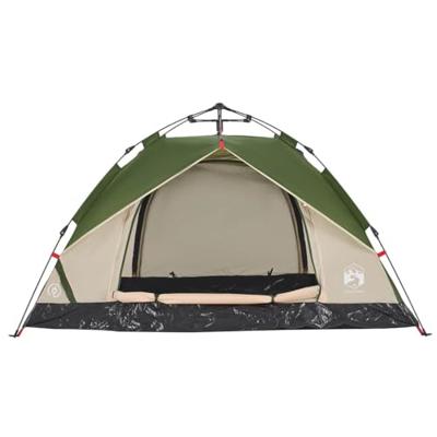 Koepeltent 2-persoons snelontgrendeling groen Koepeltent 2-persoons snelontgrendeling groen