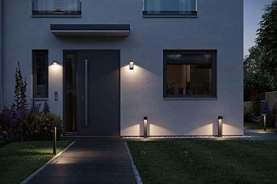 Paulmann 94454 Capea Staande LED-buitenlamp LED LED vast ingebouwd 6 W Grijs