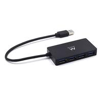 Ewent Ew1134 4-Poorts Usb 3.1 Gen1 (Usb 3.0) Hub, Zwart - thumbnail