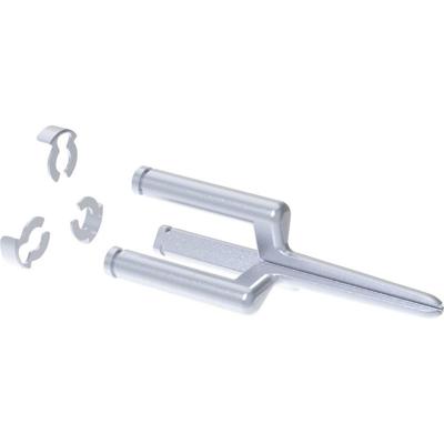 HellermannTyton TPPexpand3.7_Prong Reservedoorn Zilver Metaal Inhoud: 1 stuk(s) HellermannTyton TPPexpand3.7_Prong Reservedoorn Zilver Metaal Inhoud: 1 stuk(s)