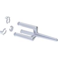 HellermannTyton TPPexpand3.7_Prong Reservedoorn Zilver Metaal Inhoud: 1 stuk(s) - thumbnail