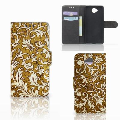 Wallet Case Microsoft Lumia 650 Barok Goud