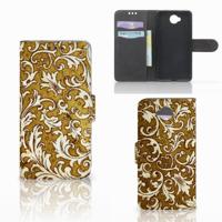 Wallet Case Microsoft Lumia 650 Barok Goud - thumbnail