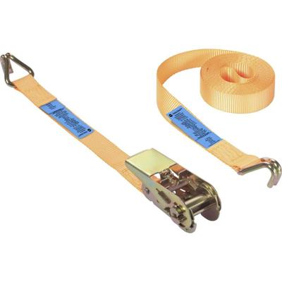 TOOLCRAFT TO-10283847 Trekkracht (lc) vastbinden (enkel/direct)=1000 daN (l x b) 5 m x 25 mm Ratelinrichting