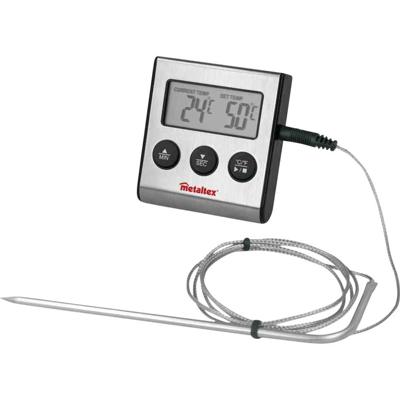 Metaltex 298062080 Braadthermometer Met timer