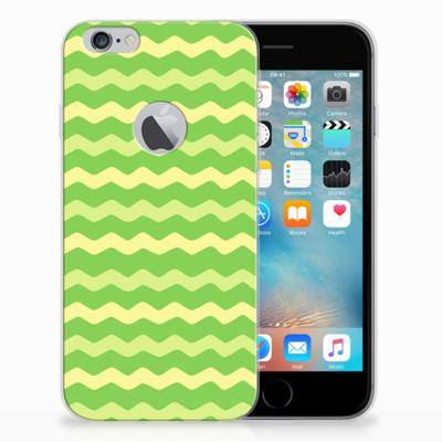 Apple iPhone 6 Plus | 6s Plus | TPU bumper | Waves Green