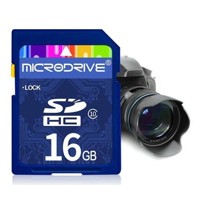 Mircodrive 16GB High Speed Class 10 SD geheugenkaart voor alle digitale apparaten met SD-kaart Slot