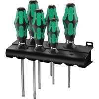 Wera 334/355/6 Schroevendraaierset Kraftform Plus Lasertip + Houder, 6 -delig - 1 stuk(s) - 05105656001 - thumbnail