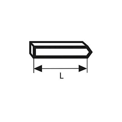 Bosch Accessories 1609200381 Nagels voor tacker Type 40 Afmeting, lengte 16 mm 1000 stuk(s)
