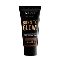 NYX Professional Makeup Born to Glow! Naturally Radiant foundation - Deep Rich BTGRF20 - thumbnail