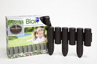 Bama Tuin Modulaire Rand Imitatiehout 38.5x15 cm 6 Stuks Bruin - thumbnail