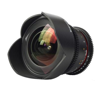 Samyang V-DSLR 14 mm T/3,1 ED AS IF UMC lens voor Pentax, zwart