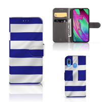 Samsung Galaxy A40 | Bookstyle Case | Griekenland - thumbnail