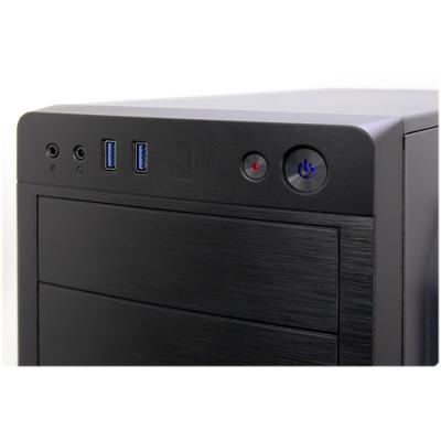 Inter-Tech IT-5916 Tower PC-behuizing Zwart