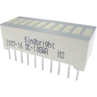 Kingbright DC-10GWA LED-bargraph 10-voudig Groen (b x h x d) 25.4 x 10.16 x 8 mm - thumbnail