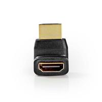 Nedis CVGB34902BK Hdmi-connector 270° Haaks Hdmi-connector - Hdmi Female Zwart - thumbnail
