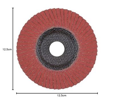 PFERD TOOLS 67754125 PFC 125 A-COOL 40 SG INOX+ALU Lamellenschijf Diameter 125 mm Boordiameter 22.23 mm Aluminium, Non-ferrometaal, RVS 10 stuk(s)