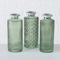 Boltze Home Vaas adore glas h13cm groen - thumbnail