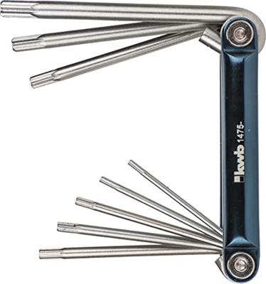 kwb Inbussleutelset T 9, T 10, T 15, T 20, T 25, T 27, T 30, T 40 8-delig