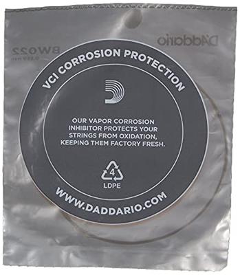 D&apos;Addario BW022 Bronze Wound Acoustic Guitar Single String .022 losse snaar voor westerngitaar