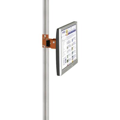 Manuflex ZB8290.2001 Monitor dragers voor CANTOLAB en aluminium met 80 mm-dubbel scharnier, VESA-adapter 100 mm, in roodoranje RAL 2001 Manuflex ZB8290.2001 Monitor dragers voor CANTOLAB en aluminium met 80 mm-dubbel scharnier, VESA-adapter 100 mm, in roodoranje RAL 2001