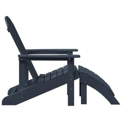 Tuinstoel 2 pcs Marineblauw 83 x 74 x 92 cm Polyetheen