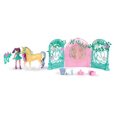 SPIN MASTER PLAYSET MINI DOLL AVA E FOGLIA COLOR REVEAL Unicorn Academy