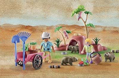 Playmobil® Wiltopia 71625 wombat schuilplaats
