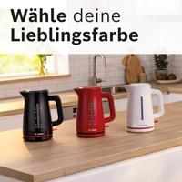 Bosch Wasserkocher 1,7L MyMoment, weiß Waterkoker Oververhittingsbeveiliging Aantal/Volume: 1.7 l Wit - thumbnail