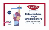 Heltiq Detecteerbare Lange Vingerpleisters 120x20mm - thumbnail
