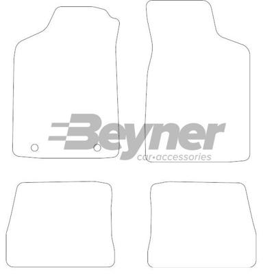 Automatten passend voor Citroen Saxo 1996-2000 4-delig BL1093954