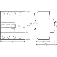 Doepke 09948127 Aardlekschakelaar/zekeringautomaat - thumbnail