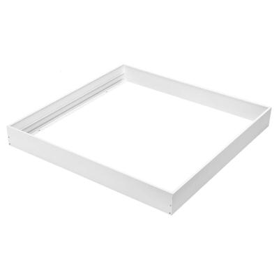 LED Paneel Opbouw Frame - Velvalux - 60x60 - Aluminium - Vierkant - Wit