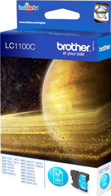 Brother Inktcartridge LC-1100C Origineel Cyaan LC-1100 C