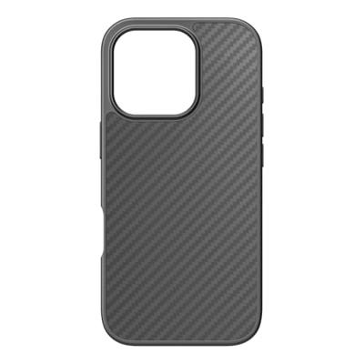 Black Rock Robust Carbon Cover Apple iPhone 16 Pro Zwart Stootbestendig, Spatwaterdicht Black Rock Robust Carbon Cover Apple iPhone 16 Pro Zwart Stootbestendig, Spatwaterdicht