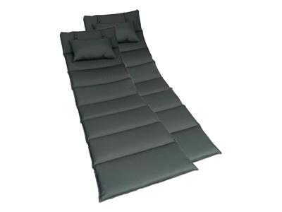 HOME DELUXE Ligbedkussen Taiga 190 x 60 cm (2-delige set)