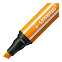 STABILO pen 68 max viltstift met dikke beitelpunt oranje - thumbnail